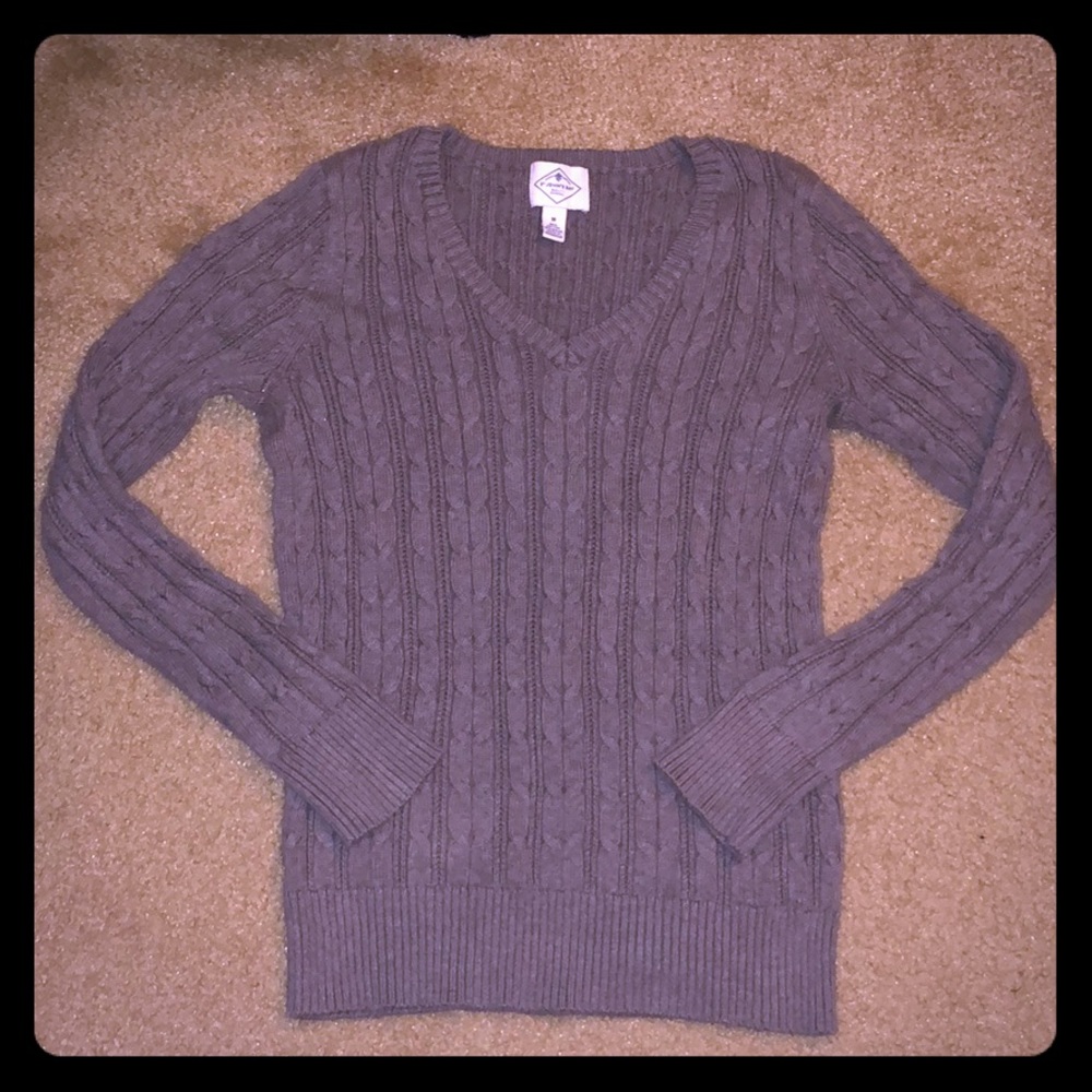 V neck sweater. St. John’s Bay